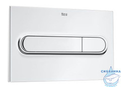 Унитаз приставной Roca The Gap 893109000 с кнопкой смыва и бачком, в комплекте c сиденьем Soft close (микролифт)