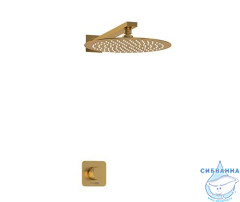 Встраиваемый комплект для душа с верхней душевой насадкой A8251.180.259