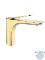 Смеситель для раковины Raglo R21.10.03 (сатин золотой)