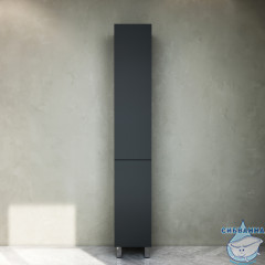 Шкаф пенал Am.Pm Gem 30 графит