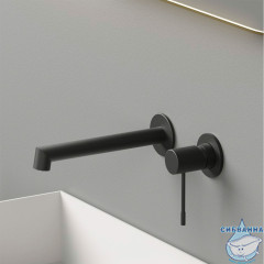 Смеситель для раковины встраиваемый  Vincea Desire VBFW-1D1MB (хром)