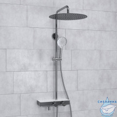 A113.117.127.CH  Душевой комплект с термостатическим смесителем A113.117.127.CH T