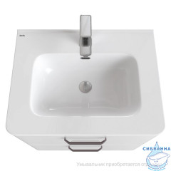 Тумба подвесная, белая, 60 см, Brick,  IDDIS, BRI60W0i95. Подходит умывальник: 0106000i28