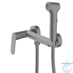 Смеситель с гигиеническим душем Azario Alanti AZ-K2532GR (графит)