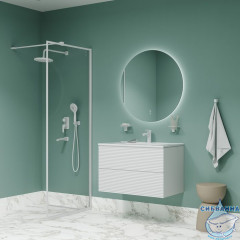 Душевая система Iddis Ray 230 1 режим RAYWT03i68 (белый матовый)