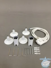 Полотенцесушитель электрический Санприз Аврора П6 40х60 с полкой (белый матовый) (подключение универсальное)