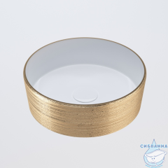 Раковина на столешницу 36 см Grossman GR-5010GW 