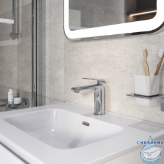 Смеситель для раковины Iddis Dash DASSB00i01 (без донного клапана) (хром)