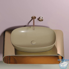  Раковина на столешницу 60 см Ceramicanova Element CN6049MC (капучино)