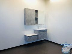 Тумба Comforty Осло 70 бетон светлыйс раковиной Comforty 70 00-00006118