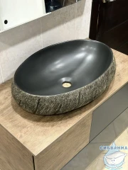 Раковина на столешницу 60 см CeramaLux NC J2102