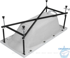 Акриловая ванна Aquanet Roma 170x70 с каркасом