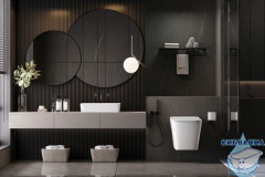 Унитаз подвесной импульсный Abber Rechteck AC1202P с сиденьем Soft Close (микролифт) (белый)