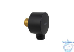 Душевая система Aquatek Вега 300 AQ1074MB (черный матовый)