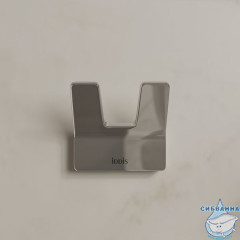 Крючок двойной, сплав металлов, Slide, хром, IDDIS, SLISC20i41