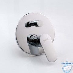 Встраиваемый смеситель для ванны Aquatek Ника AQ1846CR (2 режима) (хром)