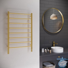 Полотенцесушитель электрический Terminus Аврора П8 50х85 (брашированное золото)