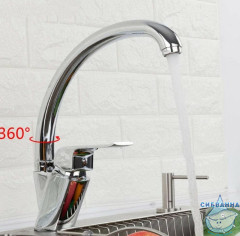 Смеситель для кухни Gappo G4150-8 (хром)