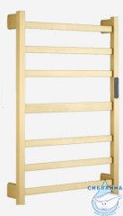 Полотенцесушитель электрический Calypso Ares П7 40х80 (брашированное золото)