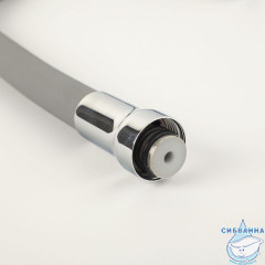 Излив для кухни, силикон, 500 мм, гибкий, серый, IDDIS, 995FB50G5SM