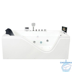 Акриовая ванна Gemy G9055 O R 181х92 с гидромассажем