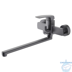 Смеситель для ванны Azario Conda AZ-K1711GR (графит)