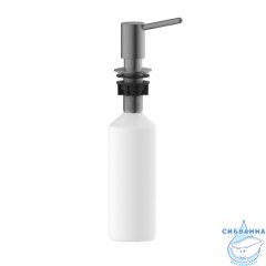 Дозатор, латунь, графит, Kitchen Line, IDDIS, SDIGM01i59