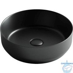  Раковина на столешницу 39 см Ceramicanova Element CN6022MB (черный матовый)
