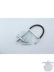 Смеситель кухни Gappo G4397-80 (хром/черный)