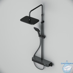 Душевая система Am.Pm Func 300 1 режим F078F722 (черный матовый)