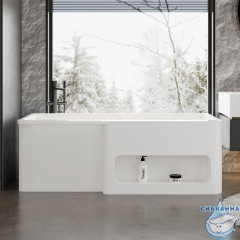 Акриловая ванна ABBER AB9506 белая