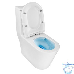 Унитаз напольный безободковый Azario Scala с бачком и сиденьем Soft Close (микролифт) AZ-8101