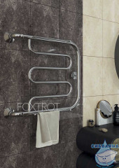 Полотенцесушитель водяной Terminus Фокстрот 60х60 (боковое подключение 60 см)