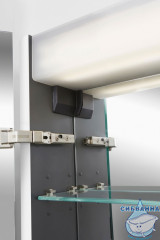 Зеркало-шкаф AM.PM Sensation 80 L белый глянец