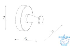 Крючок Damixa Scandi Pro HASP35500