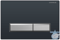 Кнопка смыва Charus Raiden FP.321.BBN.01 черный глянцевый