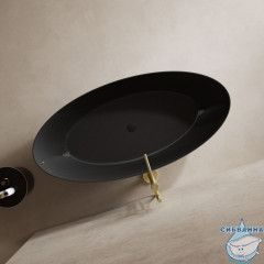 Карбоновая ванна ABBER Karbon AK9002-1.8 черная