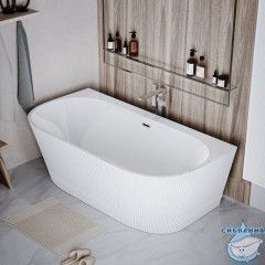 Акриловая ванна Grossman Cristal GR-17071M 170x80 с каркасом (белый матовый)