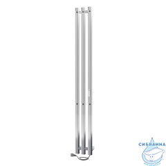 Полотенцесушитель электрический Indigo Style PRO (с таймером) 13х120 хром (с возможностью скрытого подключения, подключение R/L)