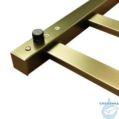 Полотенцесушитель электрический Calypso Ares П5 50х55 (брашированное золото)