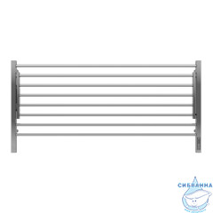 Полотенцесушитель электрический Terminus Горизонт П8 120х60 (с возможностью скрытого подключения, подключение справа) (хром)