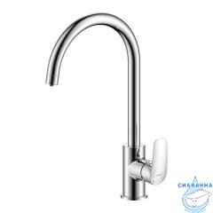 Смеситель для кухни с каналом для фильтрованной воды, глянцевый хром, Rora, Milardo, RORSBFJM05