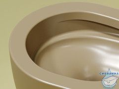 Унитаз подвесной безободковый Ceramicanova Modena  Rimless CN6063MC с сиденьем быстросъемным Soft Close (микролифт)