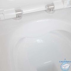 Унитаз подвесной безободковый Aquatek Поларис AQ0700-01 (с сиденьем Soft Close (микролифт)