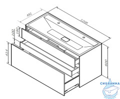 Тумба под раковину AM PM Inspire 120 белый матовый
