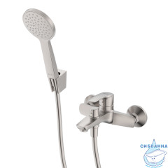 Смеситель для ванны Iddis Ray RAYBN02i02 с аксессуарами (сатин)