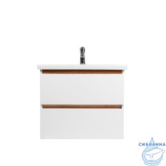Тумба под раковину Viant Мальта 60П белый/дуб вотан