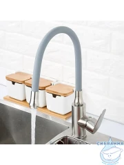 Смеситель кухни Frap F4448 (сатин)