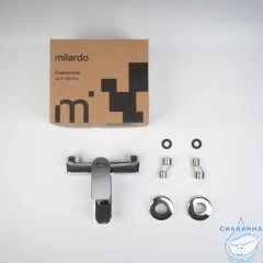 Смеситель для ванны Milardo Demi DEMSB00M02WA (хром)