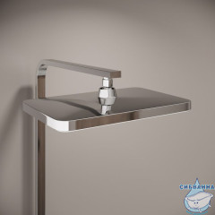 Смеситель с верхним душем с управлением Push Control, Slide, IDDIS, SLISBBTi06